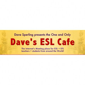 Dave's ESL Cafe